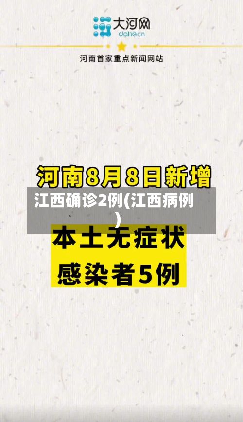 江西确诊2例(江西病例)
