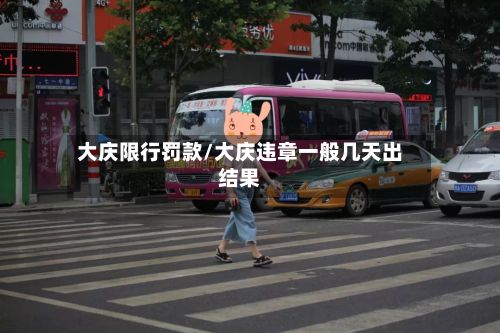大庆限行罚款/大庆违章一般几天出结果-第2张图片