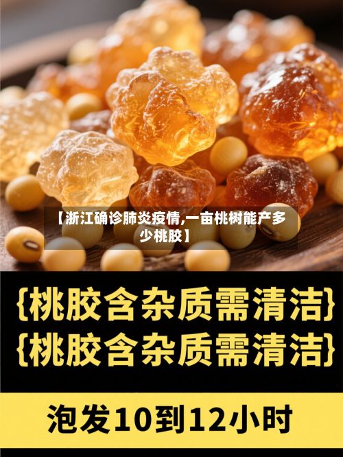 【浙江确诊肺炎疫情,一亩桃树能产多少桃胶】