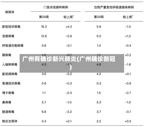 广州有确诊新兴肺炎(广州确诊新冠)-第3张图片