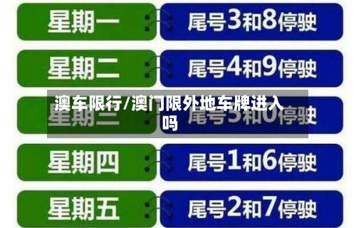 澳车限行/澳门限外地车牌进入吗